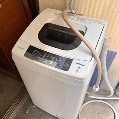 ドタキャンの為再出品　日立 洗濯機5.0kg とランニングマシーン