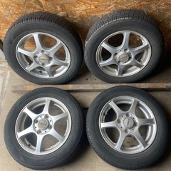 売約済】ホイール付きスタッドレスタイヤ ヴェルファイアなど 215/60/R17