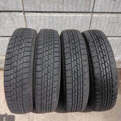 【御礼受け渡し決定】145/80R13スタッドレスタイヤ　履きつ...