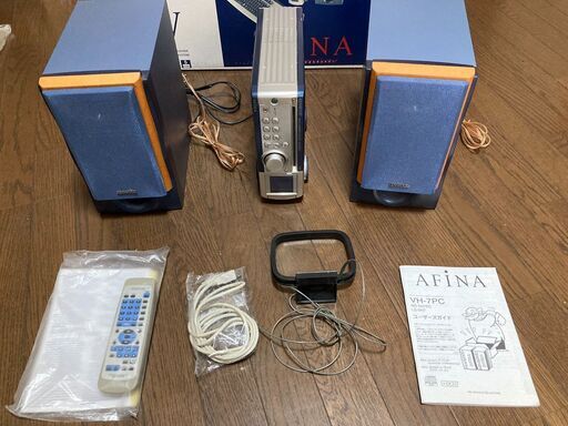 《早い者勝ち！値下げ交渉可》ケンウッドCDコンポ　AFINA RD-VH7PC
