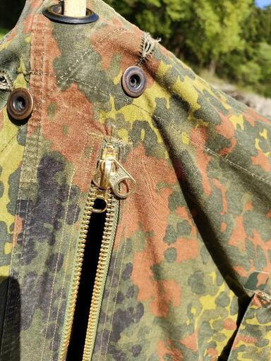 ドイツ軍 パップテント ジッパー加工済