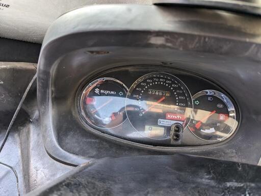 バーグマン150 修理中 走行距離30000km台