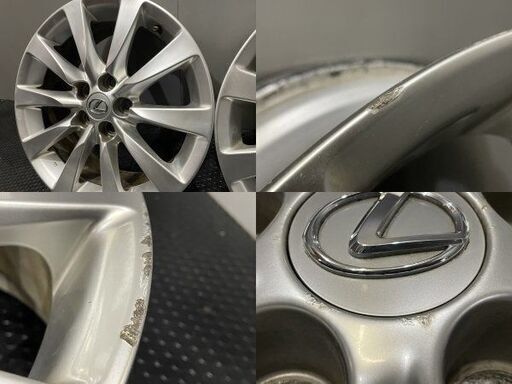 タイヤ、ホイール LEXUS LS460/LS600 中期 純正ホイール レクサス 18 
