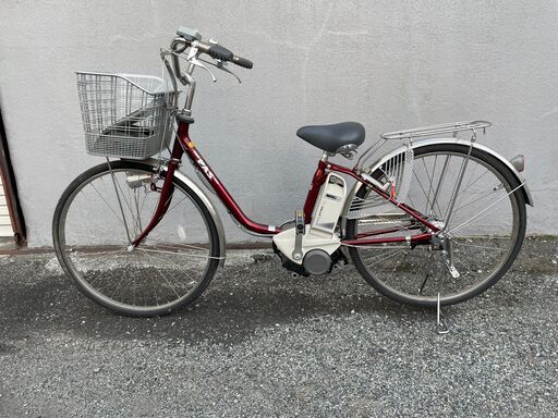 ★ 動作〇 ★ 電動アシスト自転車 ヤマハ PAS リチウムL 26 PZ26LL + 専用充電器 YAMAHA 電動自転車 変速3段