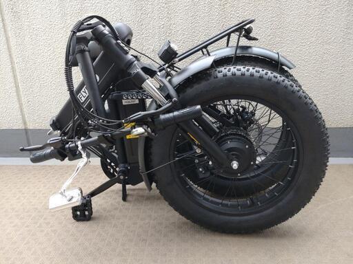 大迫力!折畳みフル電動自転車 "FLYFISH A7" 20インチ ファットバイク 500Wモーター 48V15Ahバッテリー シマノ7段変速