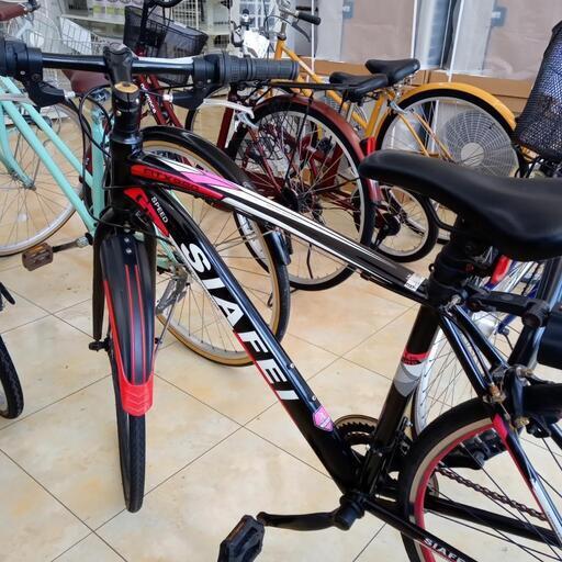 ★ジモティ割あり★  自転車 ２6インチ 黒　赤 クリーニング済み OJ542 ☆ジモティ割あり☆ 自転車 26インチ 黒 赤 クリーニング済み OJ542