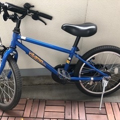 【引渡し決定】子ども用　18インチ自転車　