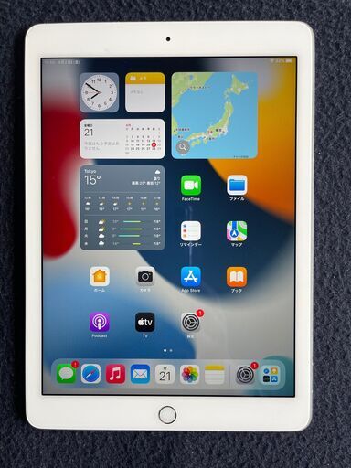 iPad air ２ silver Wi-Fi 16GB　バッテリー１００％