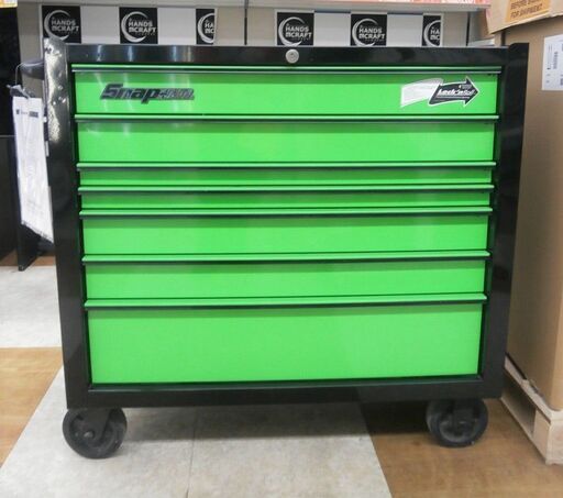 【引取限定】Snap-on ロールキャブ 中古品  7段 KRH4107KPZJ ツールボックス 工具入れ スナップオン【ハンズクラフト八幡西店】