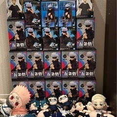 呪術廻戦 まとめ売り フィギュア30点 ぬいぐるみ26点 計56点セット