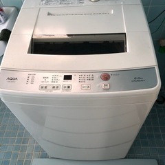 AQUA洗濯機6kg
