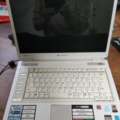 TOSHIBAノートAX/840LS通電のみ確認　ジャンク