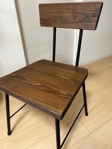 【値下げしました！】アンティーク椅子2脚セット（アピアランスハンドメイド家具）