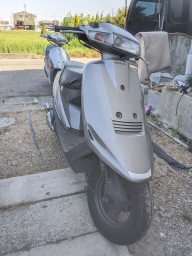 決まりました。ありがとうございます。処分その1GW　のおもちゃにいかがですか？　　アドレスV100　小さな２種　２スト！！
