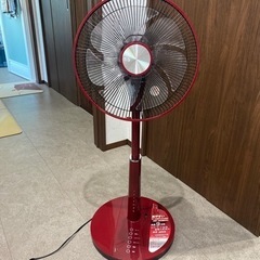 扇風機　おしゃれ赤