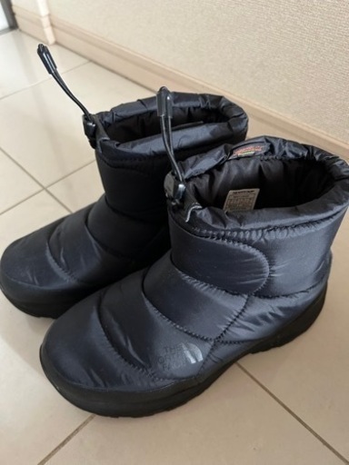 美品：ノースフェイス　ブーツ　黒