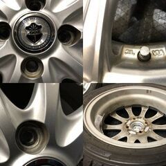 DUNLOP WM02 165/55R15】スタッドレス【Weds JOKER 15インチ 4.5 