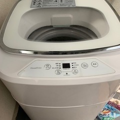 【4/27迄】小型洗濯機3.8kg  2020年製