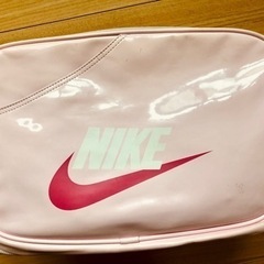 中古 ナイキ ショルダーバッグ エナメル NIKE スポーツバッグ