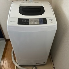【引取り決まりました】2017年製　洗濯機