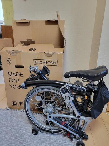 Brompton S3L 2010モデル(英国製、付属品多数)