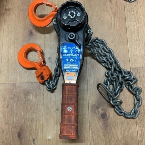 ELEPHANT 1.6t  YA-160 レバーブロック チェーンレバーホイスト