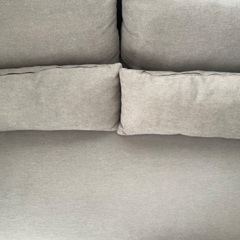 美品・クッションカバー洗濯可】2人用カウチソファ（ポーション2）