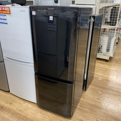 MITSUBISHI の2ドア冷蔵庫 2019年製 MR-P15ED-KKです。【トレファク東大阪店】