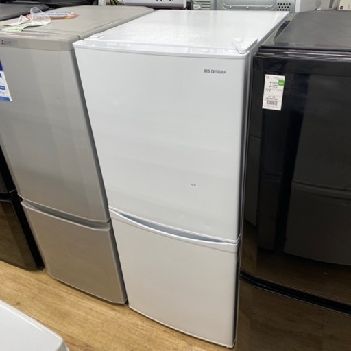 IRIS OHYAMA 2ドア冷蔵庫 2021年製IRSD-14-Wです。【トレファク東大阪店】