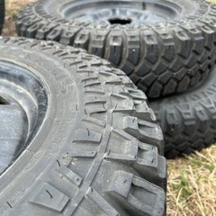 お取引中です。クリーピークローラー ジムニー用 鉄ホイール付き4本