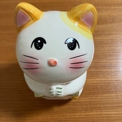 【500円】ロッキングキャット 貯金箱