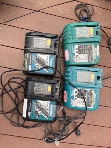 マキタ充電器4個セット