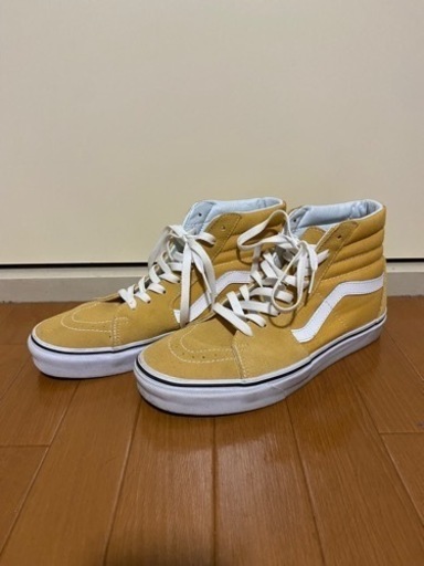vans 【スケートハイ　イエロー】