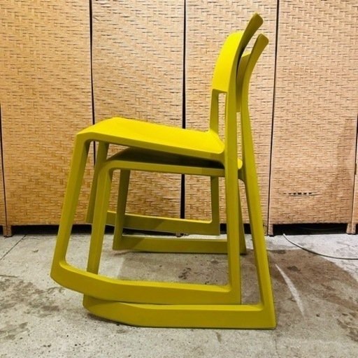 Tip ton chair vitra ティプトン　テップトン　ヴィトラ　チェア　ダイニングチェア　イス　スタッキング　Barber Osgerby（バーバー・オズガビー）　マスタード　イエロー　黄色　ティプトンチェア