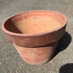 素焼き植木鉢😊深型28cm