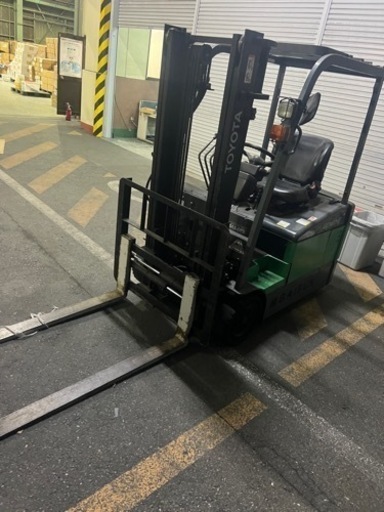 Toyota フォーククリフト 電動 7fbe15 故障あり