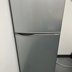 シャープ　直冷式冷蔵庫　118L 