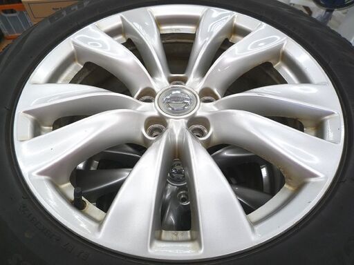 タイヤ ホイール 日産 フーガ 純正 アルミ 5H 8J +43 18インチ PCD114