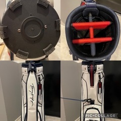 【大幅値下げ中★使用3回のみ！超美品】TOMMY HILFIGER/トミーヒルフィガー　キャディバッグ