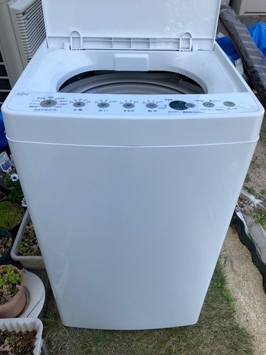 ☆洗濯機 4.5Kg ハイアール 2022年製