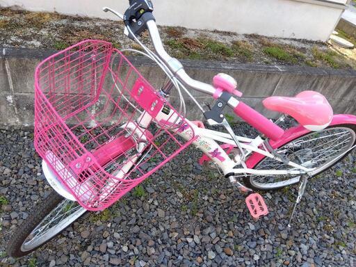 【商談中】自転車　２２インチ　女の子向け