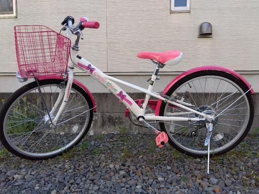 【商談中】自転車　２２インチ　女の子向け