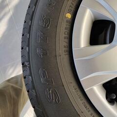 値下げ!ハイエース純正夏タイヤ新車外し