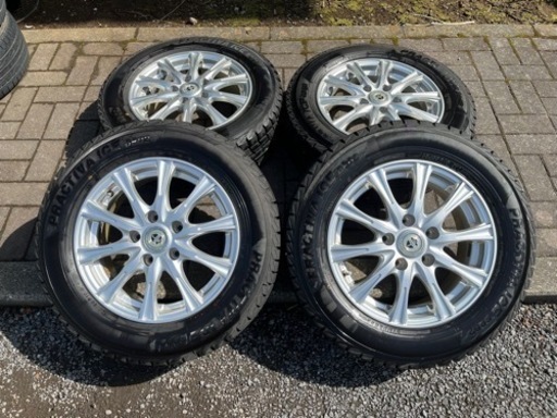 受け渡し予定者決定致しました。スタッドレス付アルミ4本セット