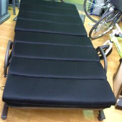 ニトリ 折りたたみベッド 幅90×長さ210×高さ42㎝ シングル リクライニング