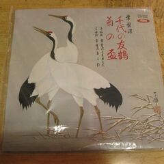 1325【10in.レコード】常磐津「千代の友鶴」・「菊の杯」