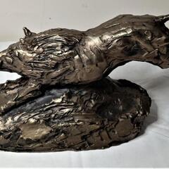 北村西望 猛進 彫刻 追猛

