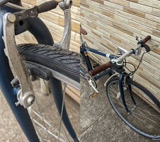 中古自転車 6段変速 700×28C （ライト無し） 軽整備済み 安い 防犯登録