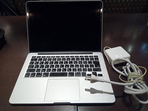 macbook pro 13インチ 2015年モデル　充電器付き