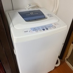 TOSHIBA製の洗濯機